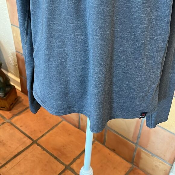 Sherpa Heather Gray 1/4 Zip Pullover, size L - Picture 4 of 13